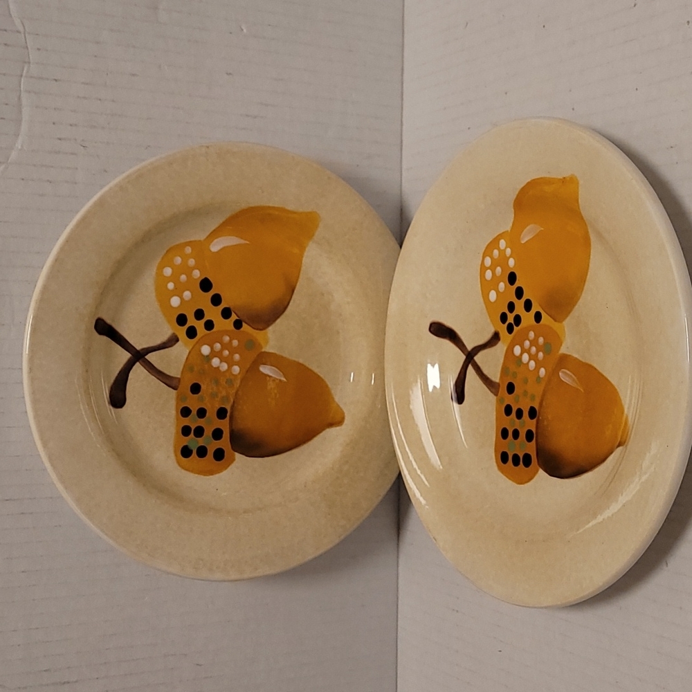 Pair of Adorable Oneida Salad Plates